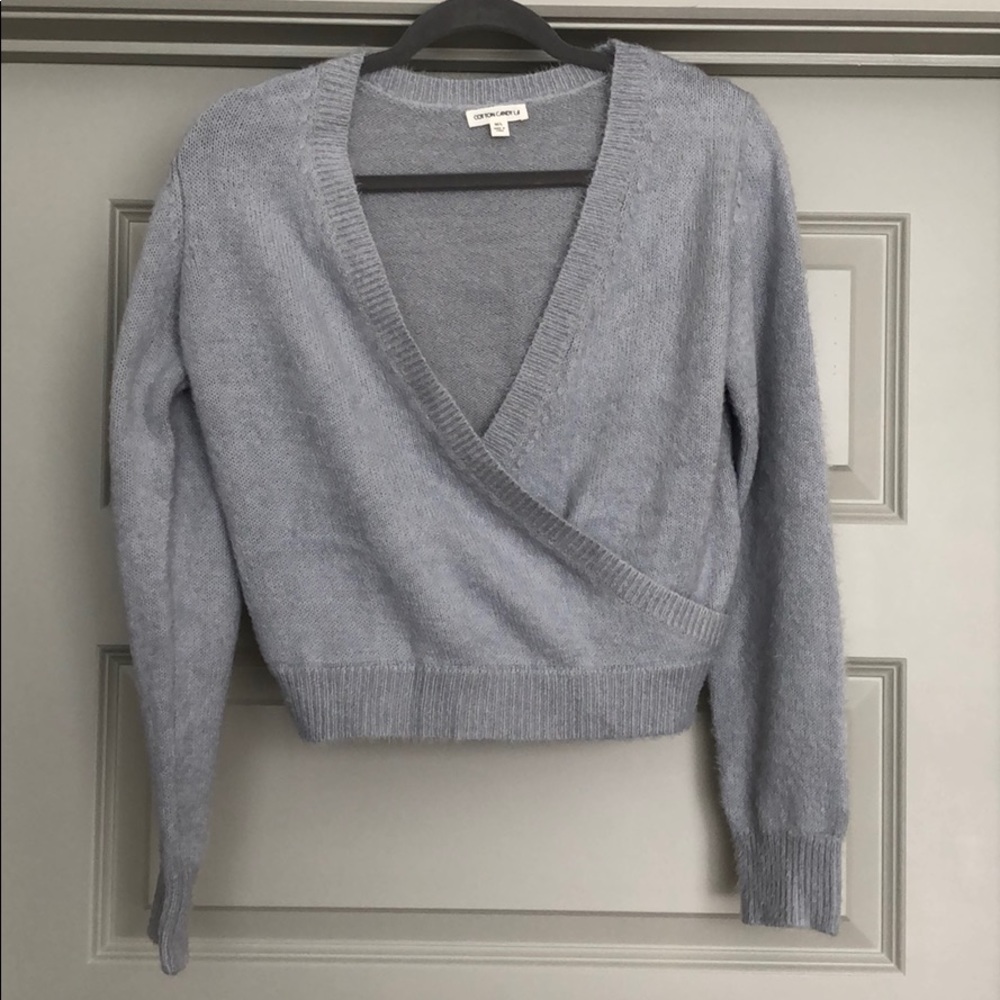 Frost blue sweater